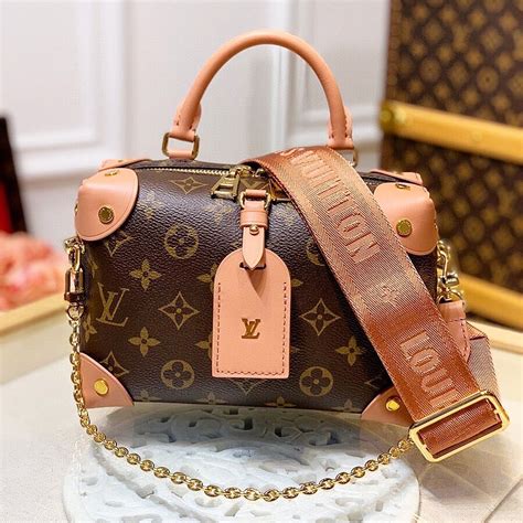 louis vuitton petit malle souple|smallest Louis Vuitton bag.